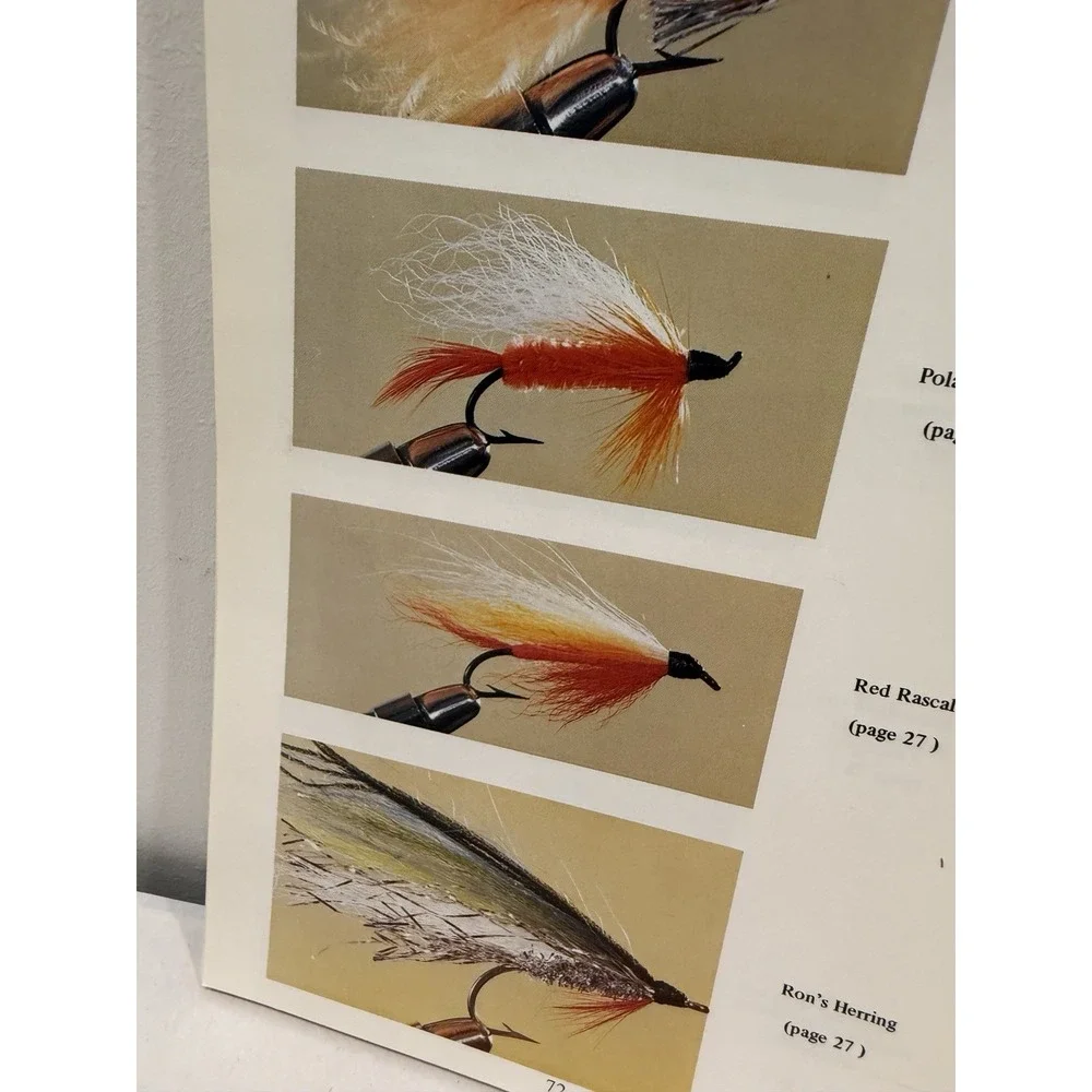 1983 FLY PATTERNS OF ALASKA VTG Fly Fishing Streamers Nymph Wet & Dry Flies